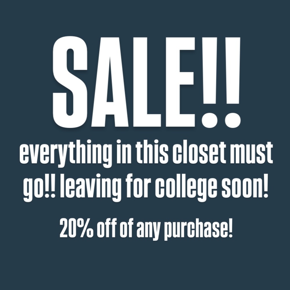 SALE 20% OFF